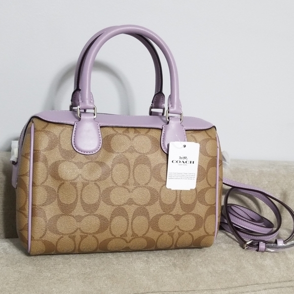Coach F32203 Leather Mini Bennett Satchel NWT - Picture 4 of 8